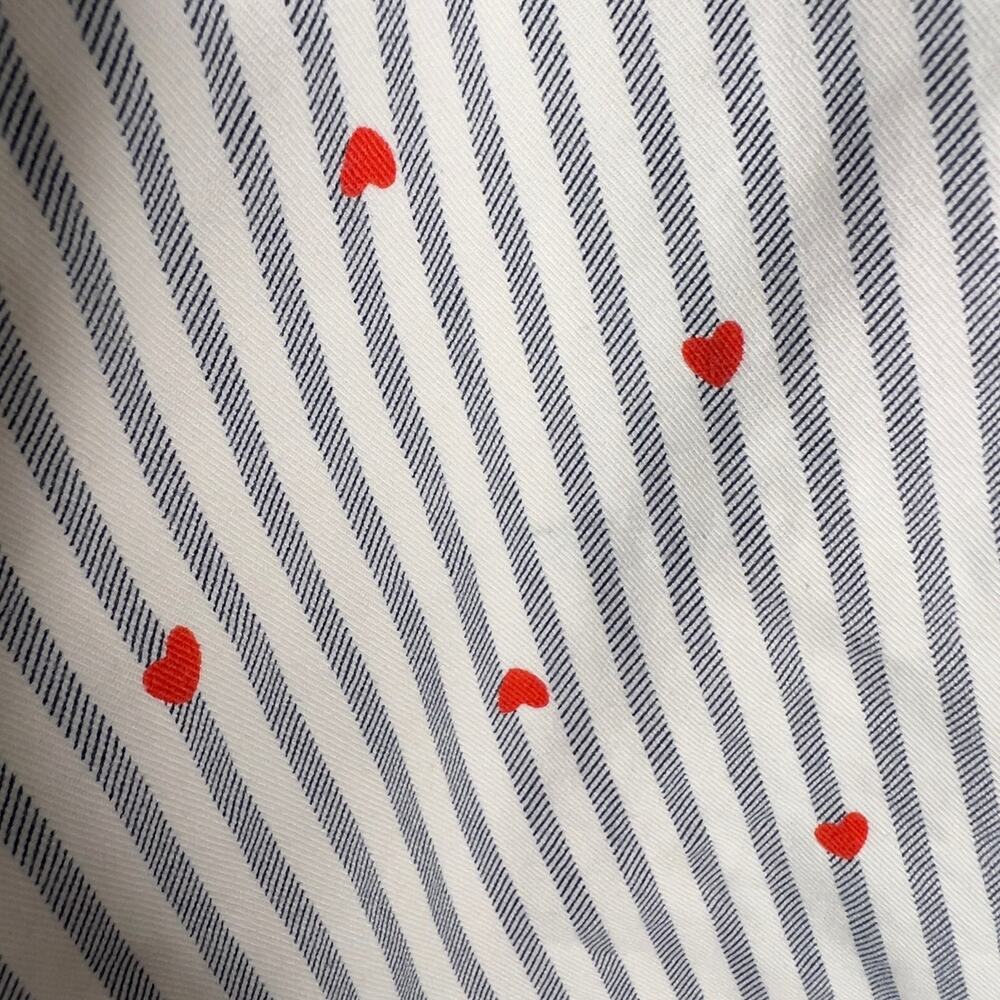 Old Navy Nautica Striped Heart Chino Shorts Sz 14 - Picture 4 of 6